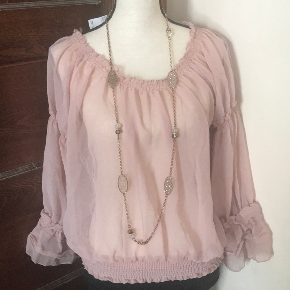 Rue21 Sheer See Through Blouse